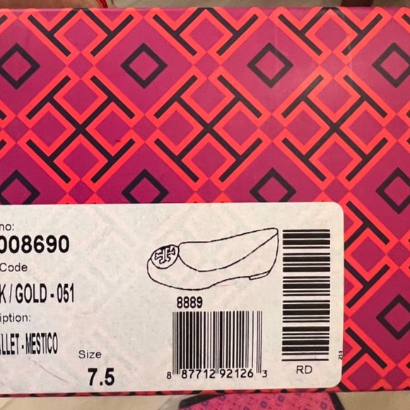 Tory Burch ballet flats  in Black - Picture 3 of 11